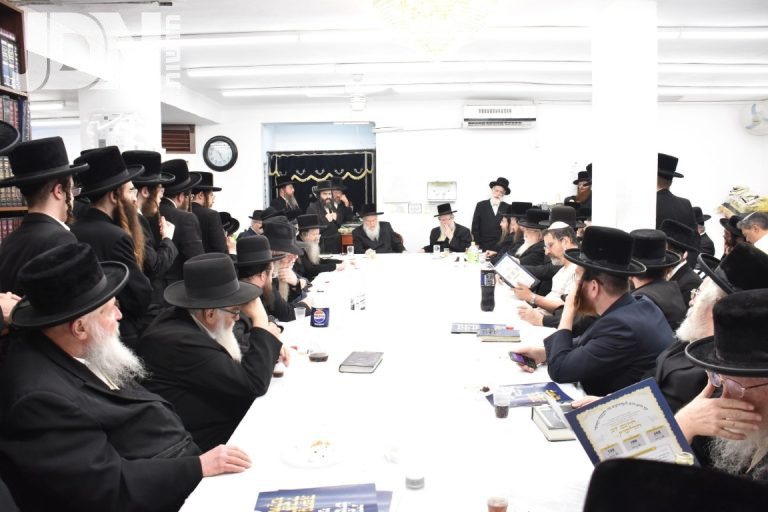 מעמד השלושים בחצר הקודש וואסלוי בבני ברק צילום יהודה פרקוביץ (20)