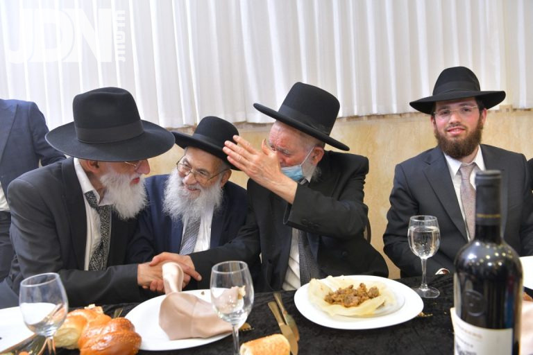 שמחת פדיון הבן לנכד רבי משה אליהו בוסו צילום ש.פ